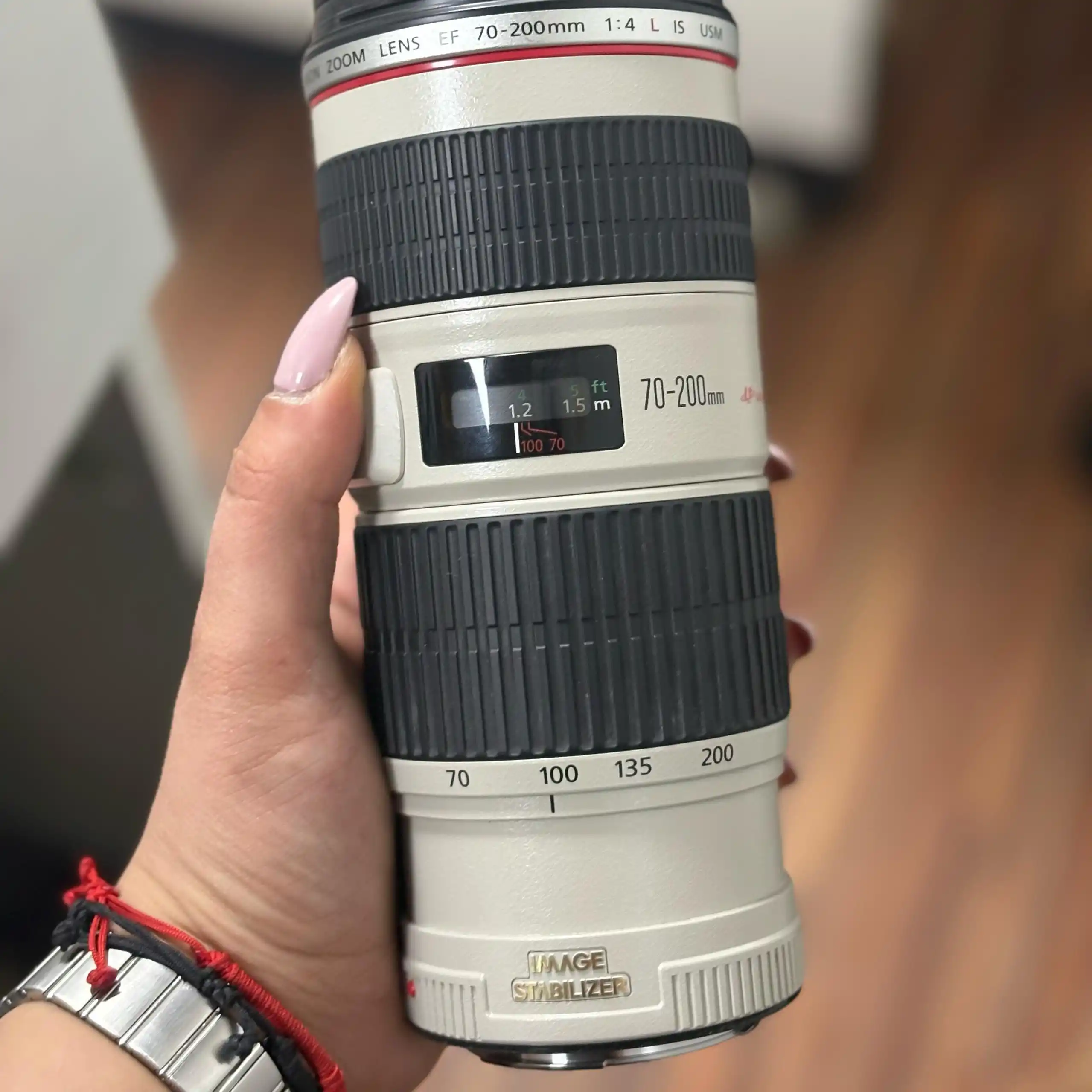 لنز کانن دست دوم Canon EF 70-200mm f/4L USM دست دو